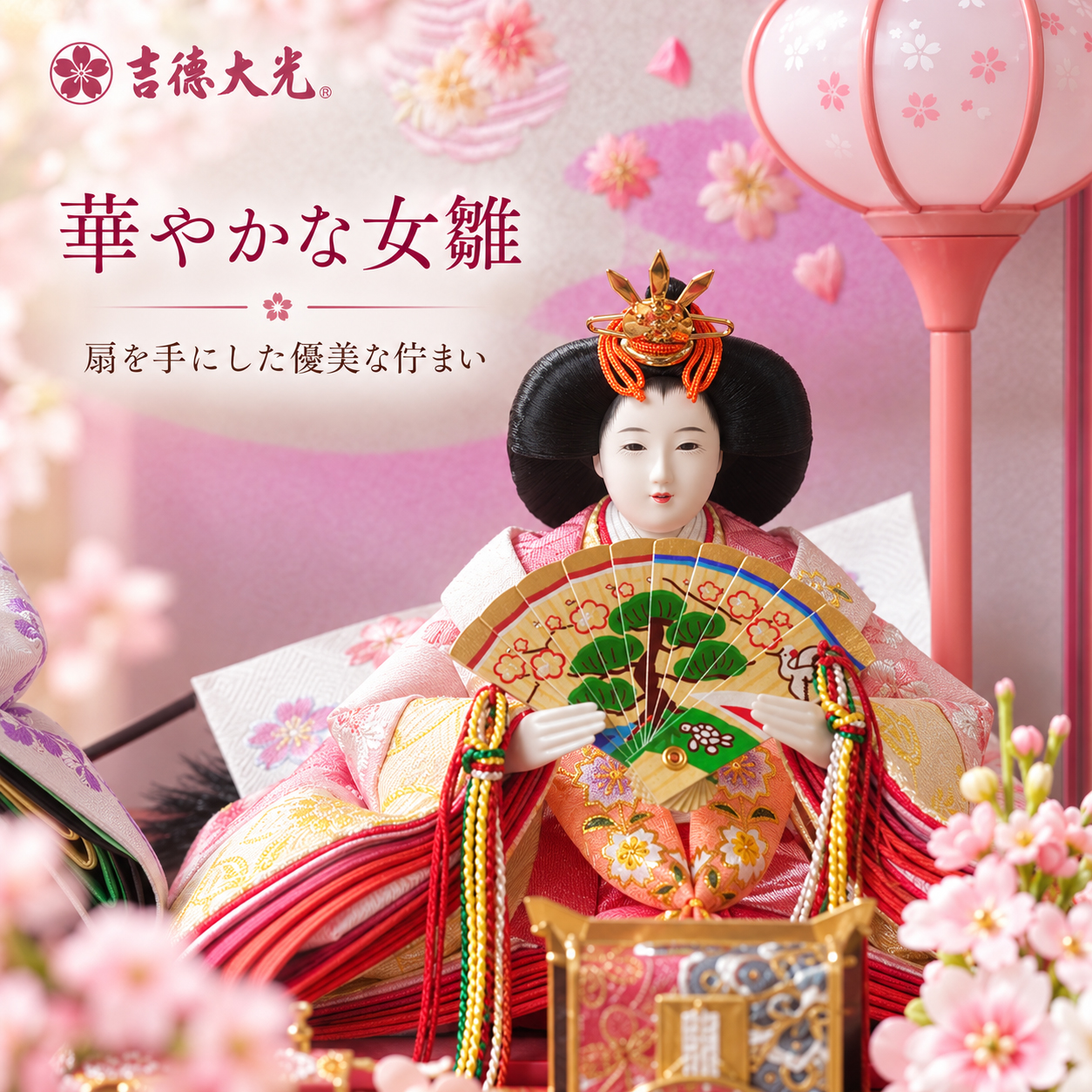吉徳大光 女雛