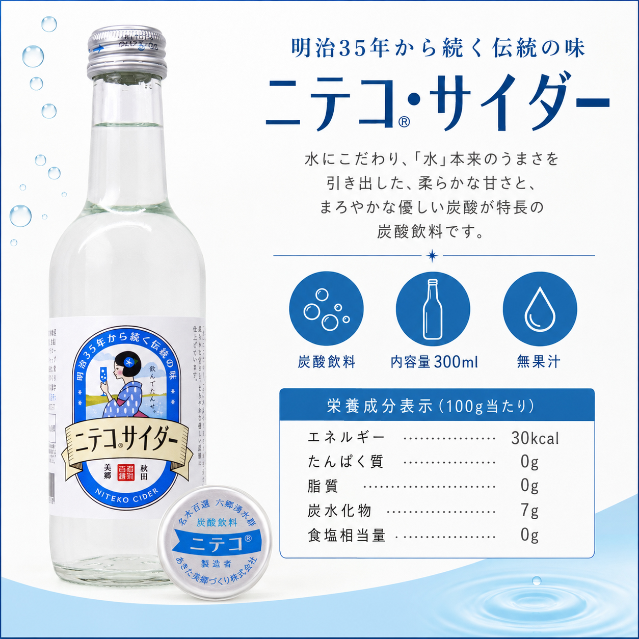 ニテコサイダー 300ml 商品情報