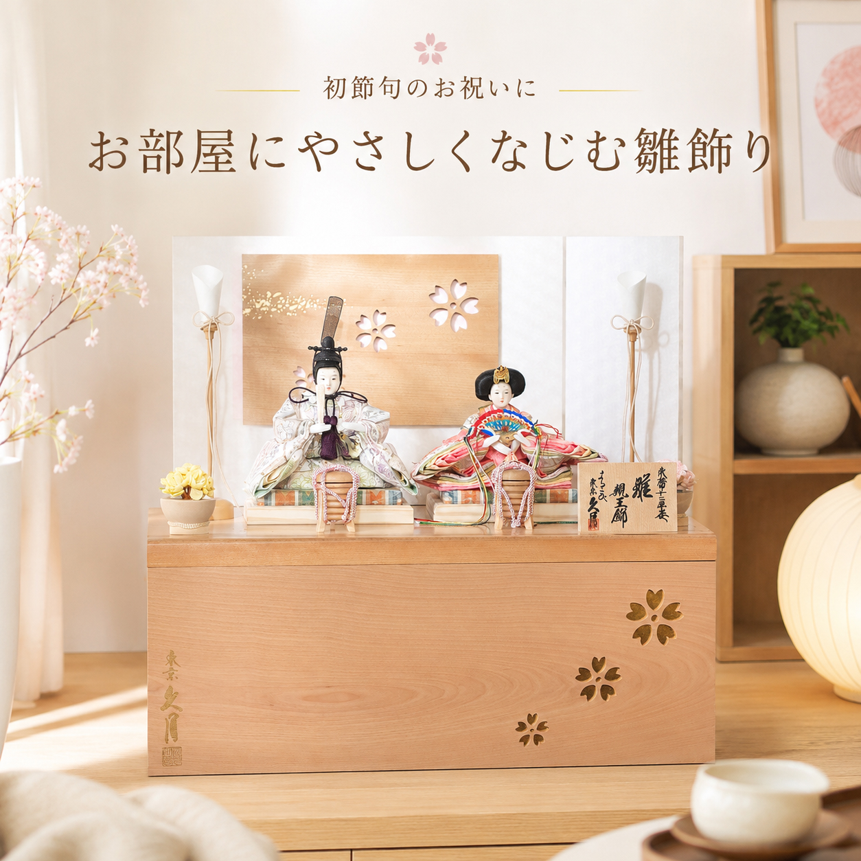 雛人形 お部屋 イメージ