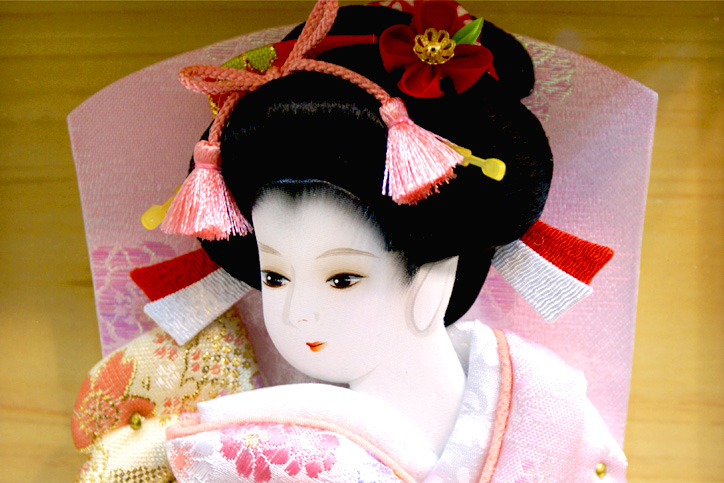 羽子板】東京久月作金彩桜 桃白 檜アクリルケース飾り(40327-1 羽子板】東京久月作金彩桜 桃白 檜アクリルケース飾り(40327-1