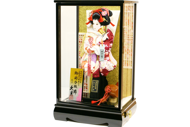 羽子板】東京久月作 ケース飾り(45150-2) 久月の正規販売店