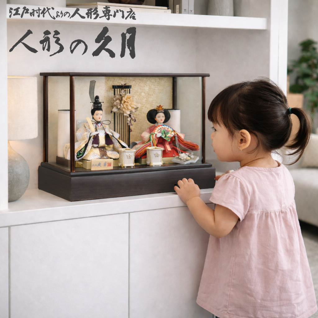 雛人形,久月,よろこび雛,ケース飾り,66801,ひな人形,インターネット