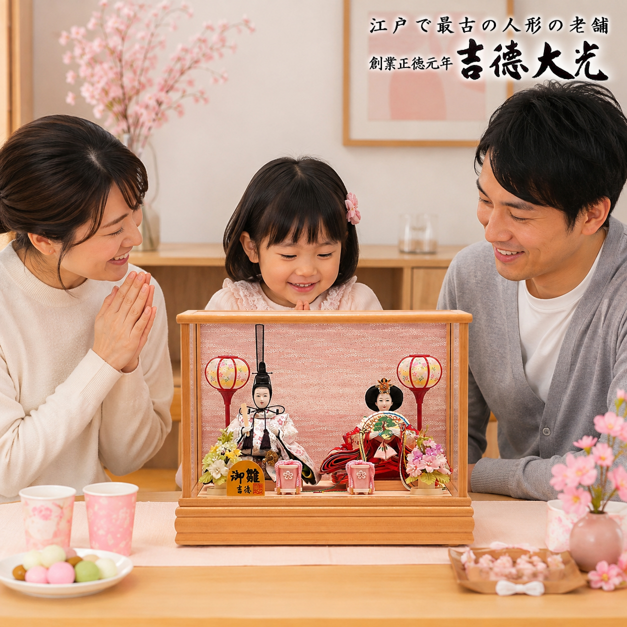 雛人形 ガラスケース