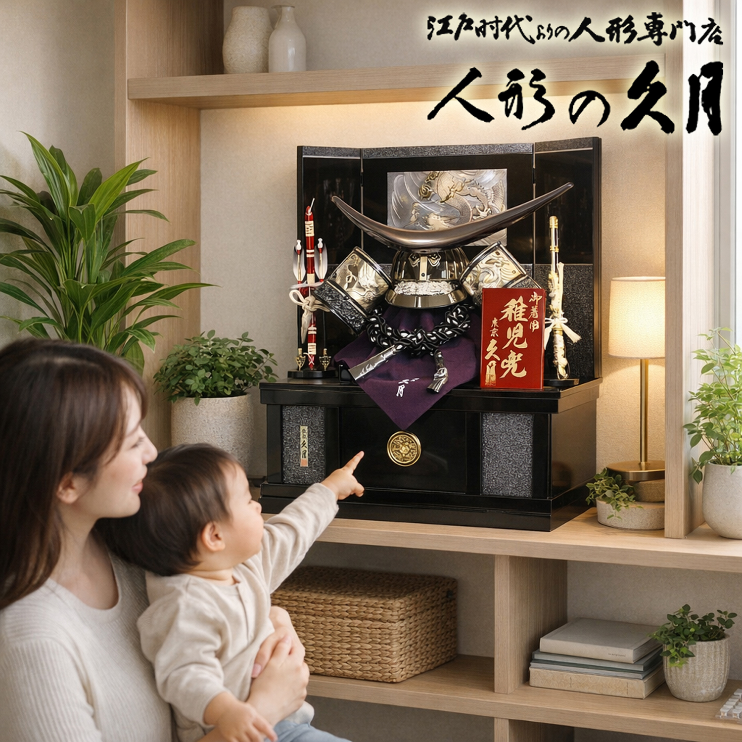 五月人形,久月