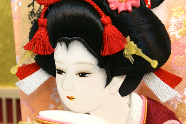 久月 羽子板ケース