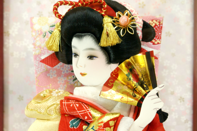 久月 羽子板ケース