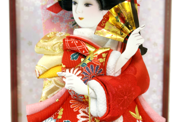 久月 羽子板ケース