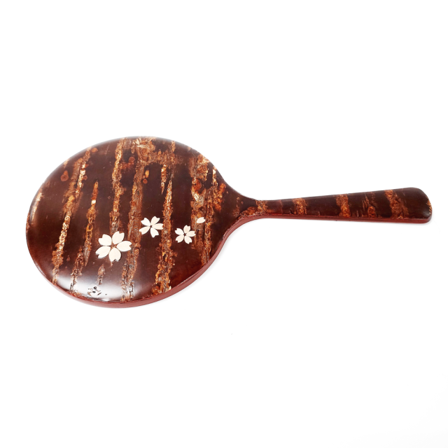 秋田の伝統工芸品 樺細工 雅鏡。桜皮細工,ネット通販ショップ店