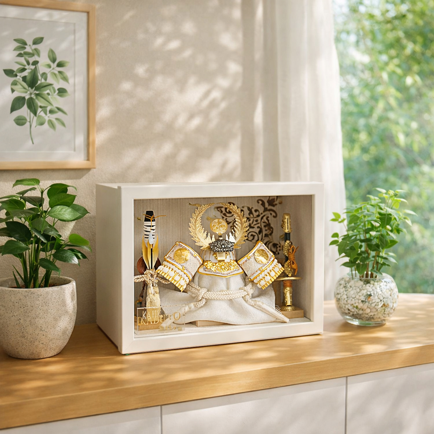 五月人形,ケース飾り